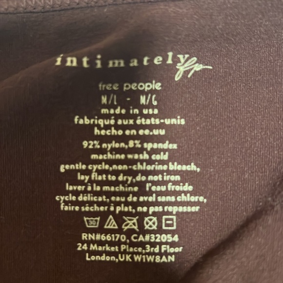 COPY - Intimately Free People M/L low back bodycon top - Picture 3 of 3